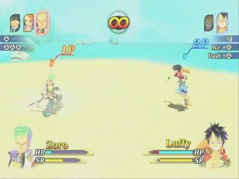 One Piece Unlimited Adventure : Bagarre on the beach