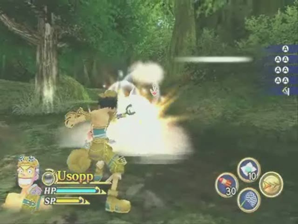 One Piece Unlimited Adventure : 50 secondes de baston