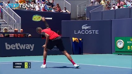 Miami - Sinner domine Kyrgios