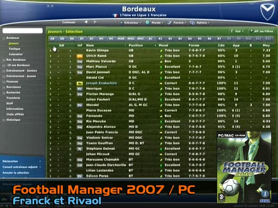 Football Manager 2007 :