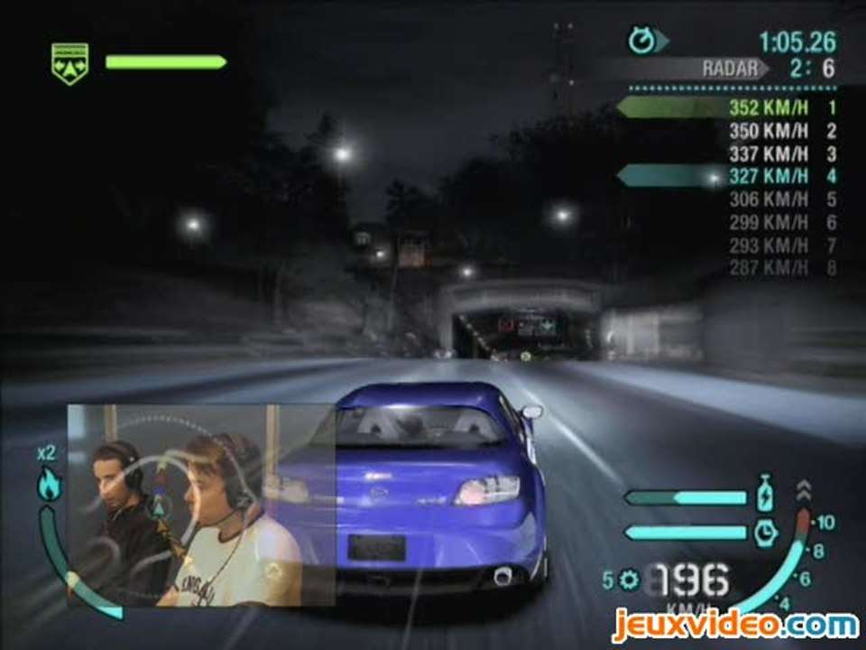 Need for Speed Carbon : Course radar