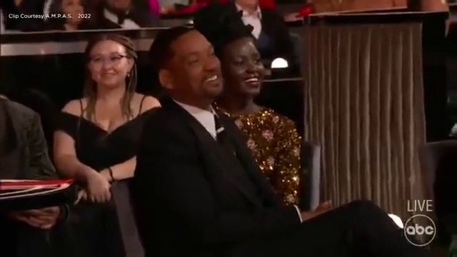 Will Smith slaps Chris Rock at the Oscars after joke at wife Jada Pinkett Smith's expense