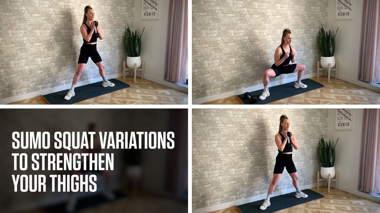 Sumo Squat Variations to Strengthen Your Thighs