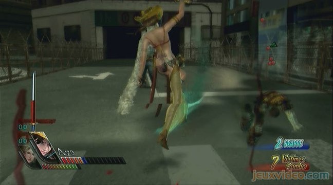 OneChanbara : Bikini Samurai Squad : Aya au travail