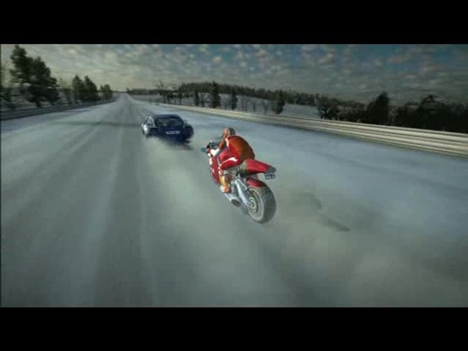 Project Gotham Racing 4 : Duel voiture/moto