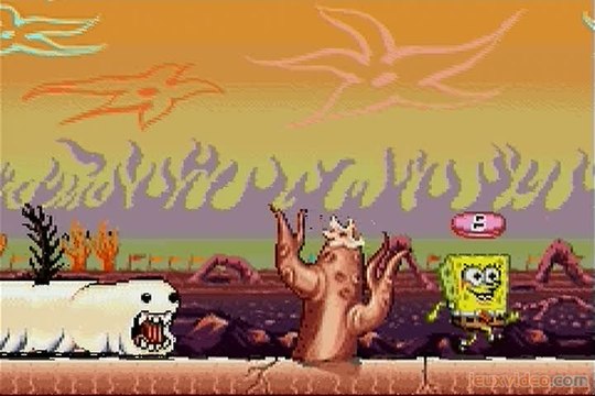 Bob l'Eponge : La Créature du Crabe Croustillant : Le goûter du vers