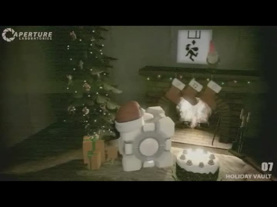 Portal : Aperture Science souhaite joyeux Noël