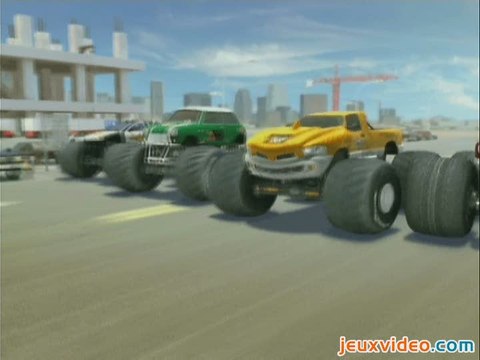 Monster 4x4 World Circuit : Une belle intro musclée