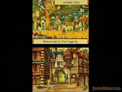 Professeur Layton et le Destin Perdu : 1/2 : la résolution d'une énigme