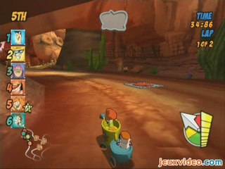 Cartoon Network Racing : Quest ce que ça glisse