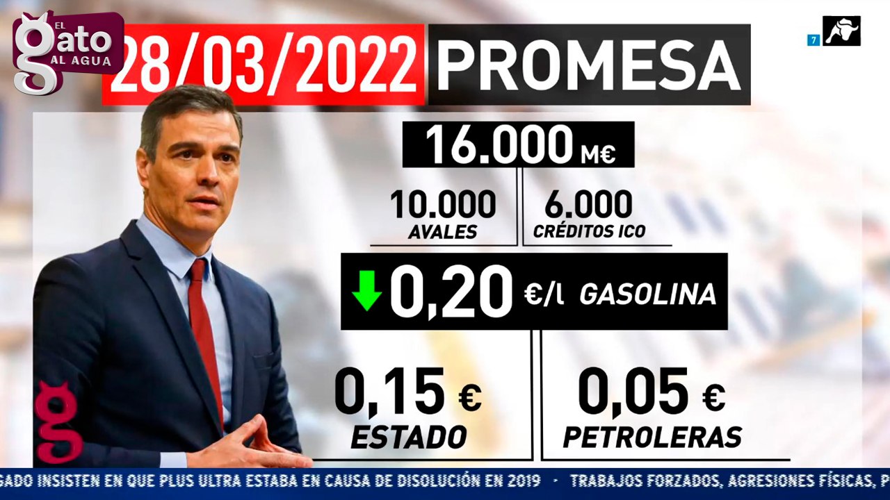 Nueva promesa de Pedro Sánchez para frenar la crisis pero... ¿pasará cómo siempre y quedará en nada?