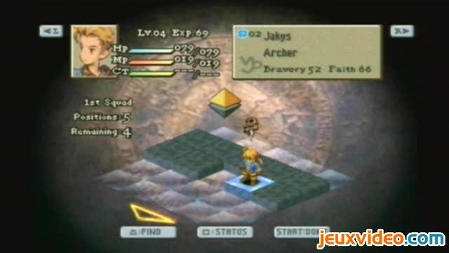 Final Fantasy Tactics : The War of the Lions : Un combat aléatoire