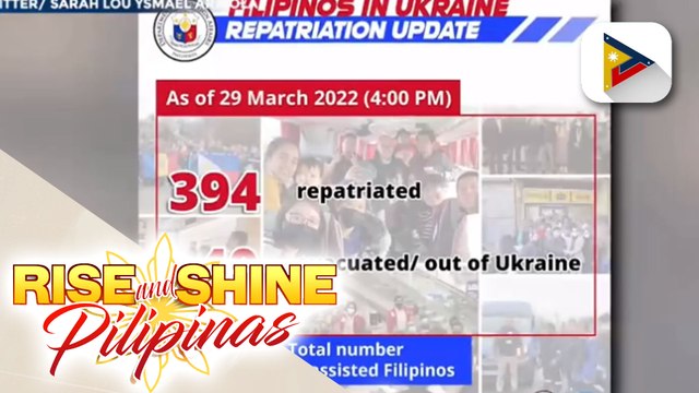 Halos 400 pilipino mula Ukraine, nakauwi na ng bansa
