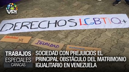 Sociedad con prejuicios: el principal obstáculo del matrimonio igualitario en Venezuela - Especiales