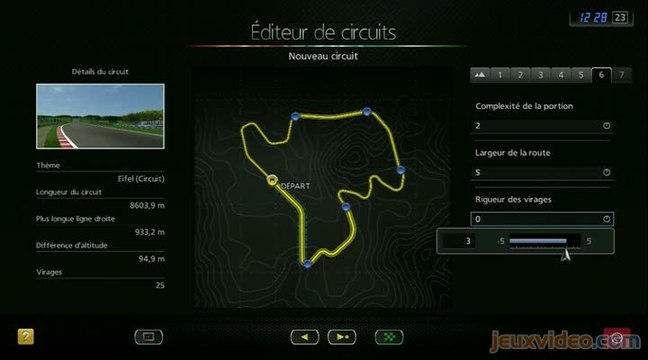 Gran Turismo 5 : Editeur de circuits