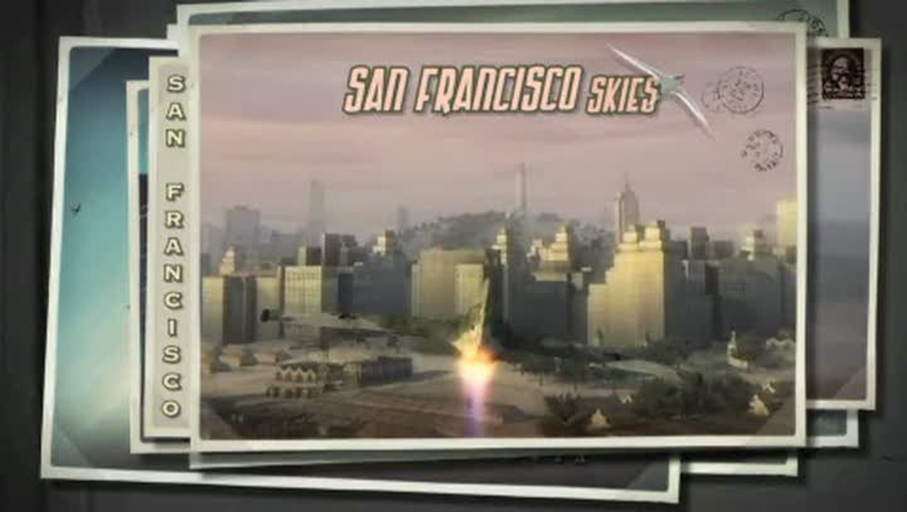 Blazing Angels 2 : Secret Missions of WW II : Niveaux