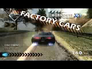 Burnout Dominator : Modes et voitures