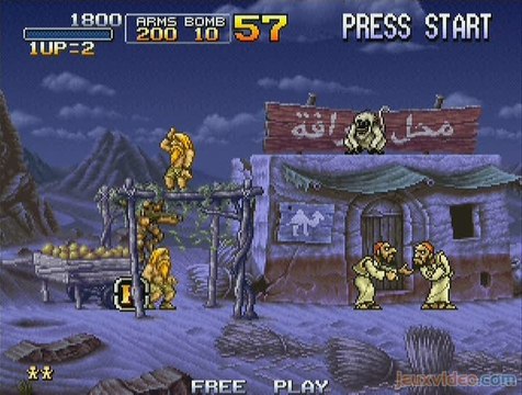 Metal Slug Anthology : Les renards du désert