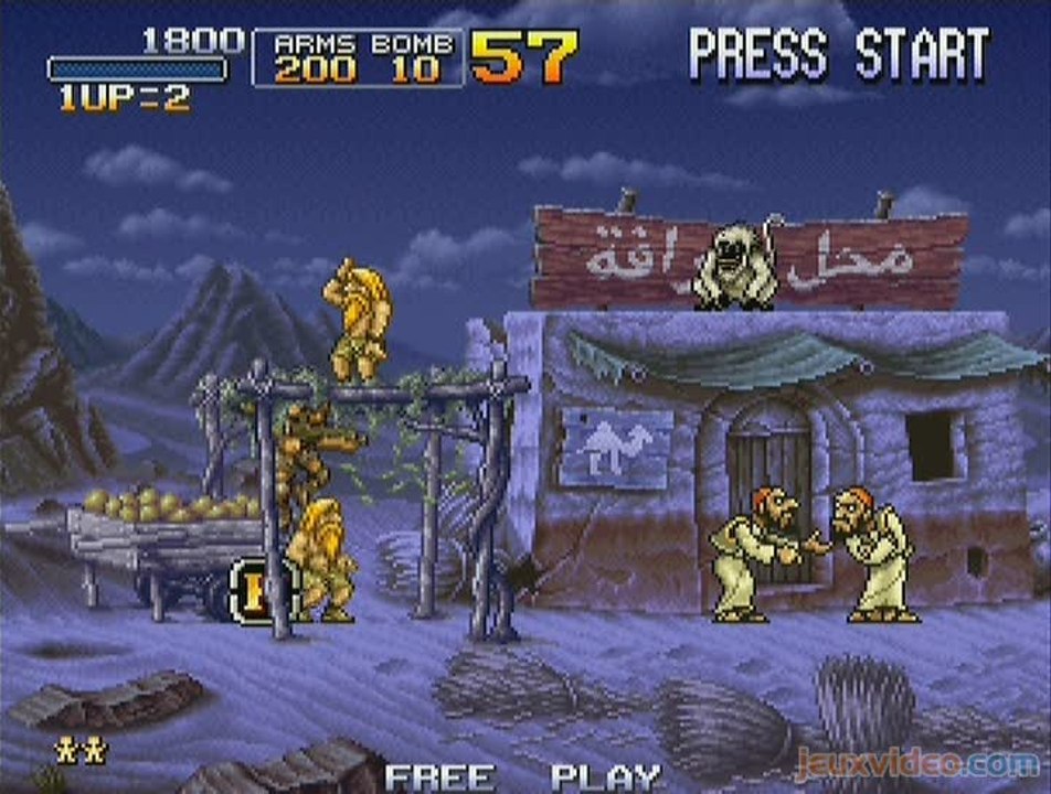 Metal Slug Anthology : Les renards du désert