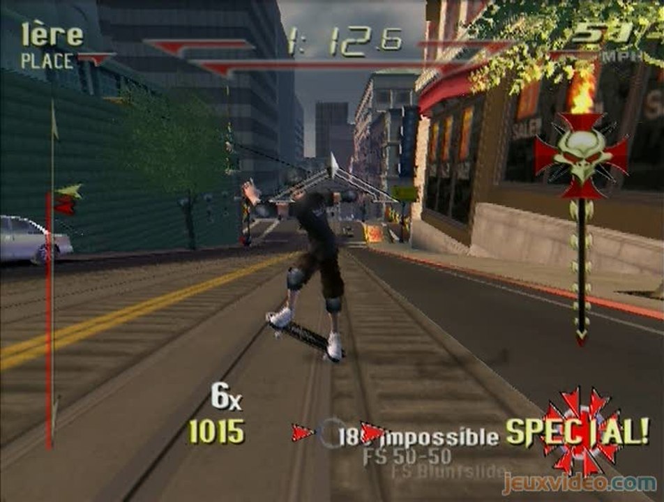Tony Hawk's Downhill Jam : Sensations fortes garanties