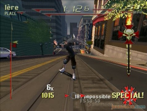 Tony Hawk's Downhill Jam : Sensations fortes garanties