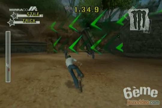 Dave Mirra BMX Challenge : Chut ! Je chute...