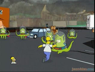 Les Simpson : Le Jeu : Oh pinaise, des extraterrestres !