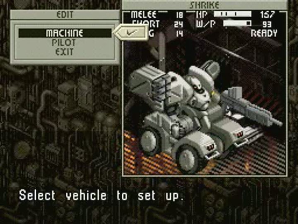 Front Mission : Customisation