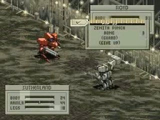 Front Mission : Duel entre méchas