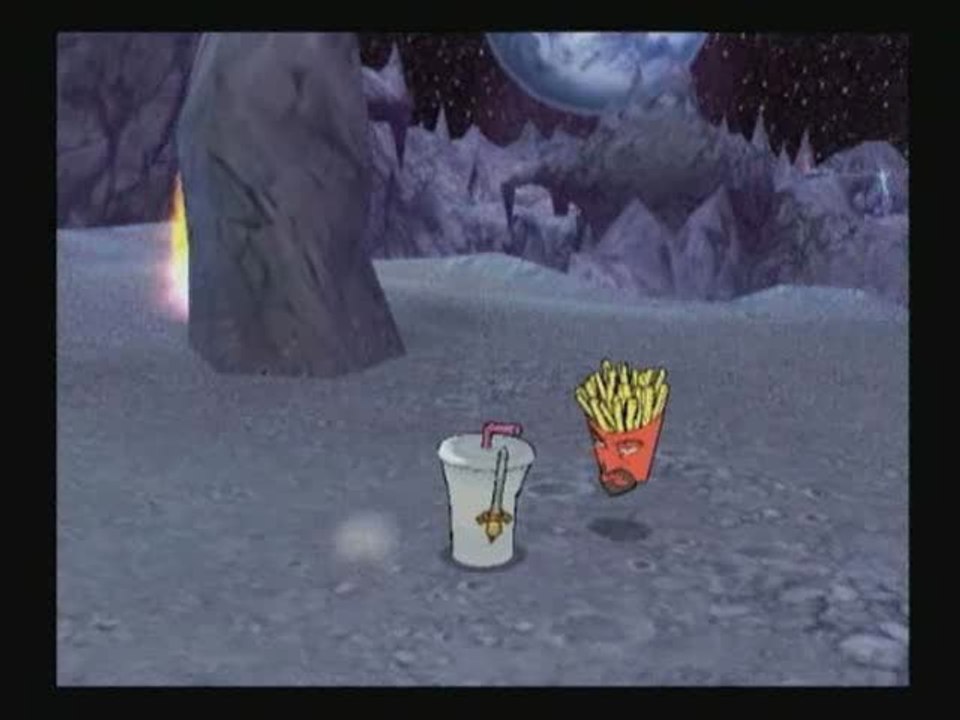 Aqua Teen Hunger Force Zombie Ninja Pro-Am : Trio improbable