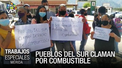 Pueblos del Sur, claman por combustible - Contigo Siempre