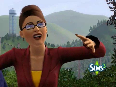 Les Sims 3 : McCain et Palin tombent la chemise
