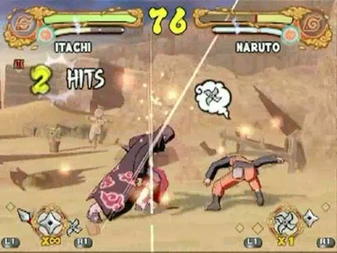 Naruto Shippuden : Ultimate Ninja 4 : Itachi vs Naruto