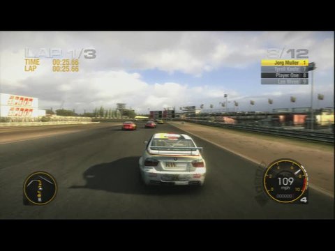 Race Driver : GRID : Gameplay : Jarama