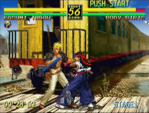 Art of Fighting Anthology : Gameplay