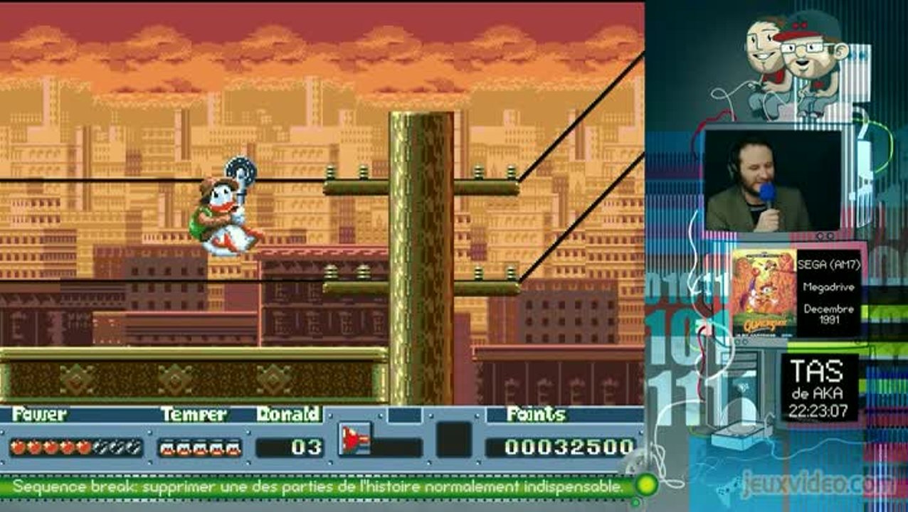 QuackShot starring Donald Duck : Fini en 22:23