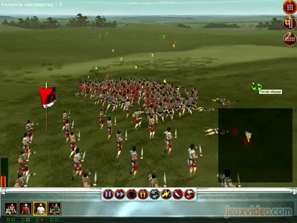 The History Channel : Great Battles of Rome : Sur le champ de bataille