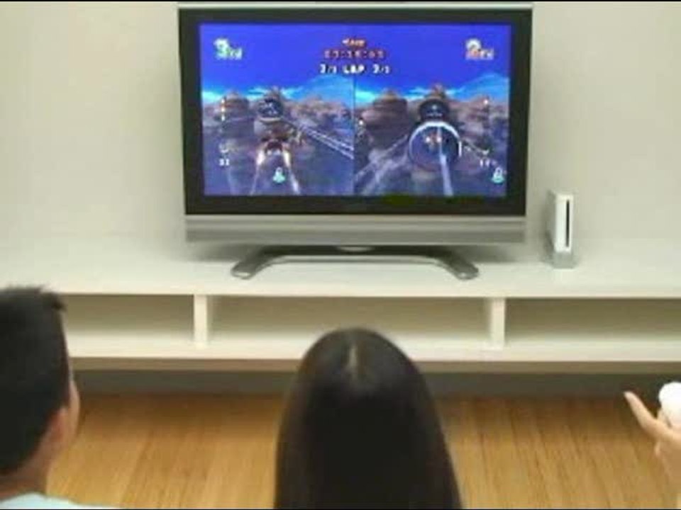 Donkey Kong Jet Race : Maman vs ses enfants