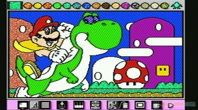 Mario Paint : 2/2 : ... mais la musique, c'est mieux