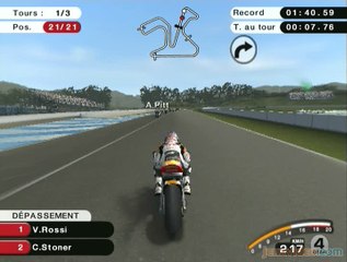MotoGP 07 : Course rapide solo