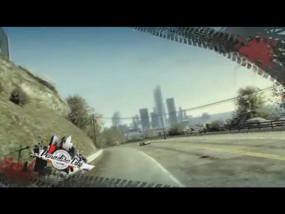 Burnout Paradise : Une vidéo qui dépote...