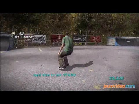 Tony Hawk's Proving Ground : Tricks au ralenti
