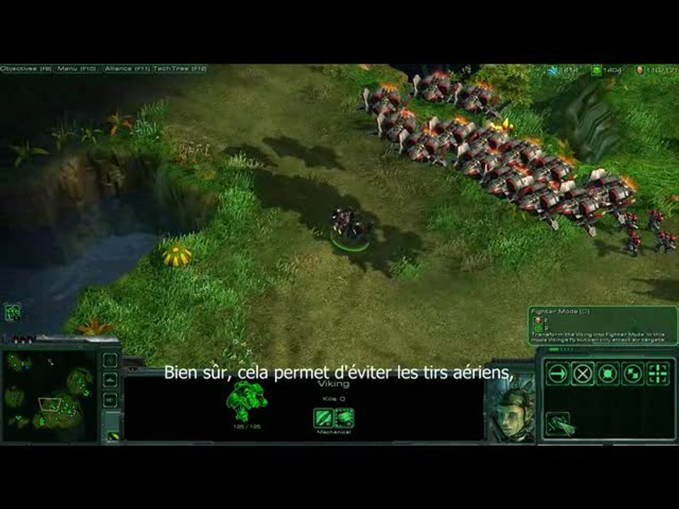Starcraft II : Wings of Liberty : Gameplay : Les Terrans