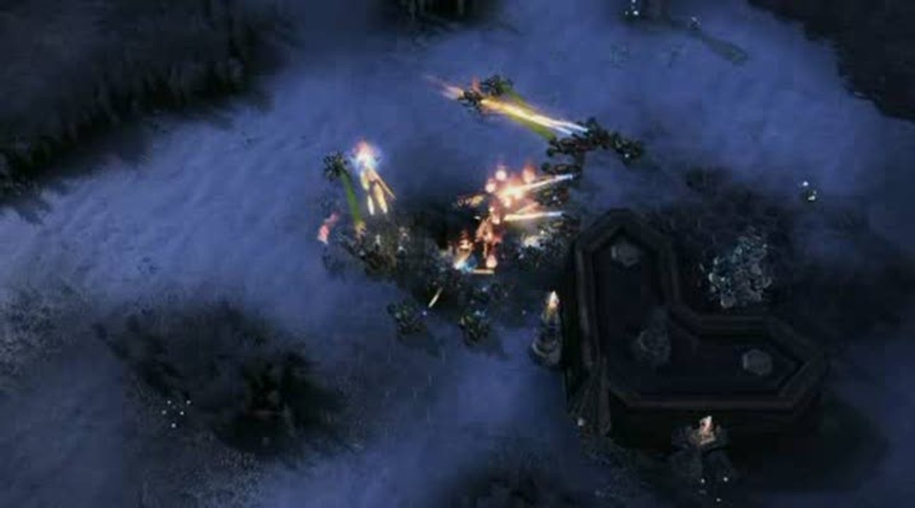 Starcraft II : Wings of Liberty : BlizzCon 08 : Zergs contre Terran