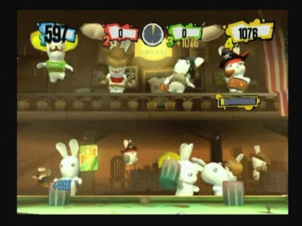 Rayman contre les Lapins encore plus Crétins :...