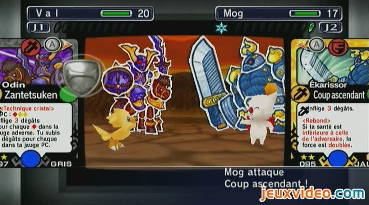 Final Fantasy Fables : Chocobo's Dungeon : Duels de cartes