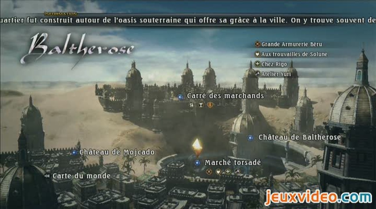 The Last Remnant : Quelques emplettes en ville