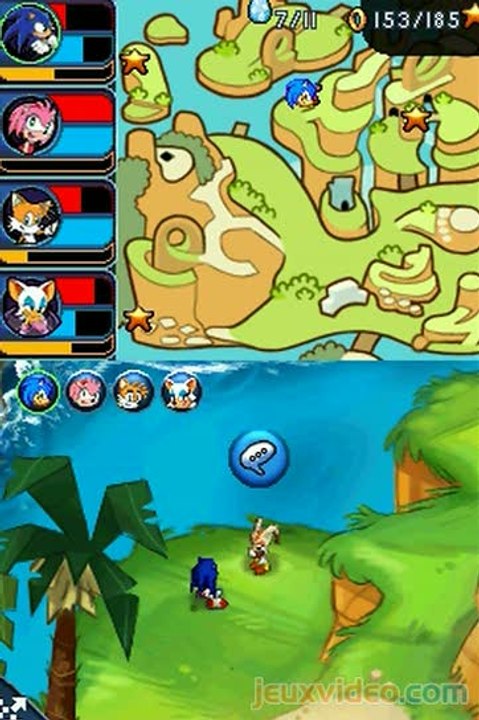 Sonic Chronicles : La Confrérie des Ténèbres : Green Hill Zone