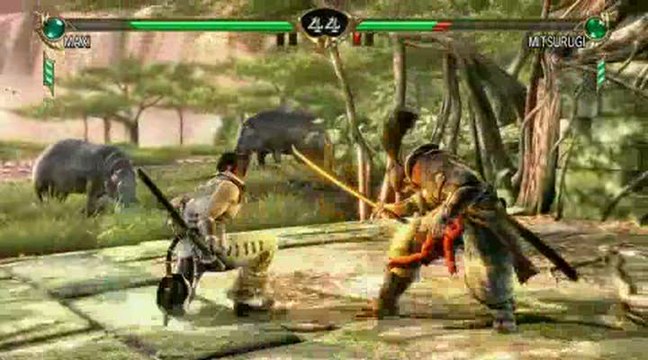 SoulCalibur IV : E3 2008 : Maxi Vs Mitsurugi