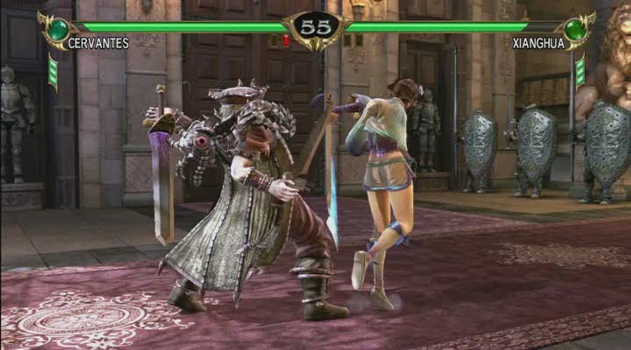 SoulCalibur IV : Xianghua vs Cervantes